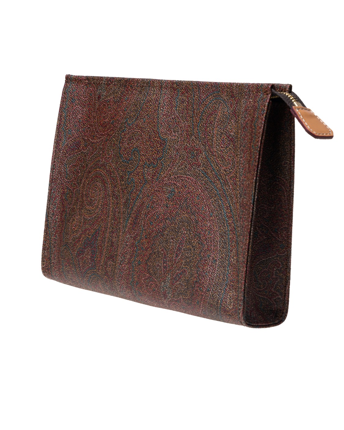 shop ETRO  Beauty: Etro necessaire realizzato nell'iconico tessuto Paisley jacquard.
Dimensioni: 25 x 18 x 4 cm
Esterno: Tessuto di cotone Paisley jacquard spalmato con grana opaca e doppiato in tela
Finiture: 100% pelle di vitello
Fodera: 66% cotone, 34% poliestere
Chiusura con cerniera.
Tasca interna applicata.
Accessori metallici con finitura dorata.
Fodera in tessuto logato ETRO.
Made in Italy.. 00052 8007-0600 number 4002029